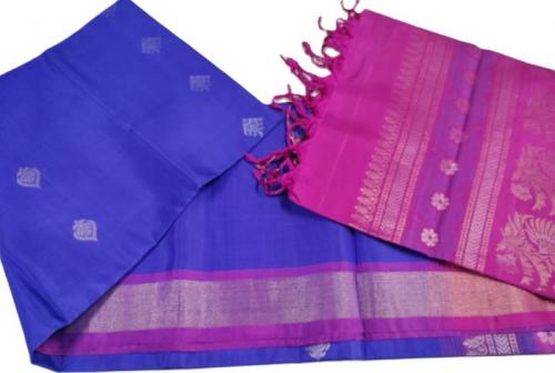 SOFT SILK SAREE WITH BLOUSE